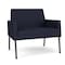 Lesro Mystic Lounge Reception Bariatric Chair, Charcoal, OH Navy Upholstery ML1401 - alternate 1